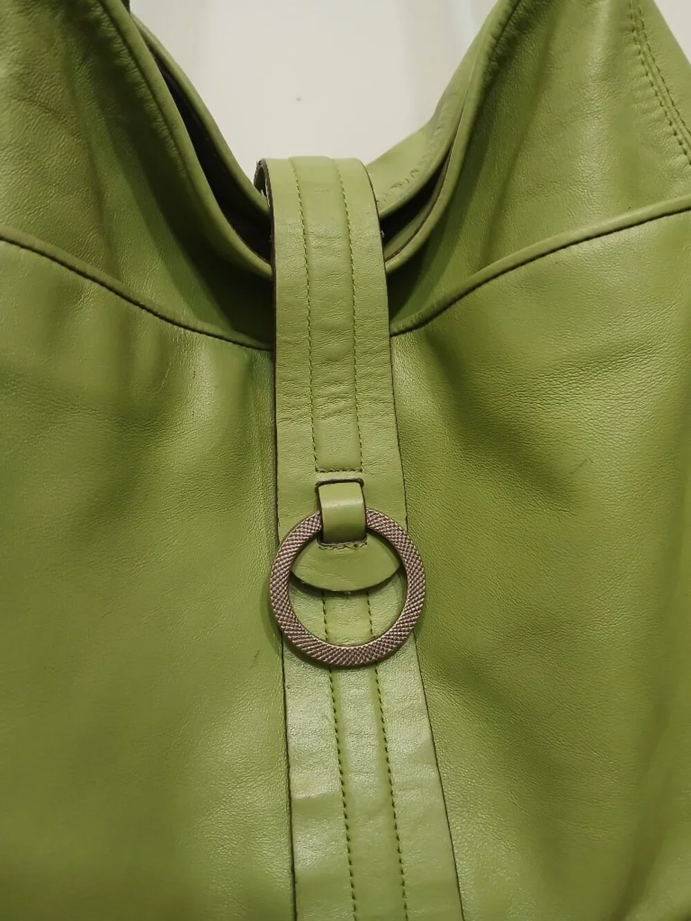Ann Taylor Pistacio Fold Over💚